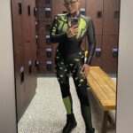 Jumpsuit ComeBase Run Like Gepard Lime