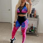 Leggings Extra Sex Corsage Neon Kiss