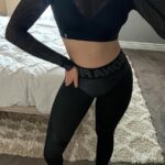 Leggings Extra Sex Push-Up Black Skin