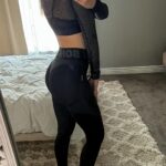 Leggings Extra Sex Push-Up Black Skin