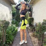 Shorts Bona Cycling Extra Sex Push-up Corsage Neon Yellow