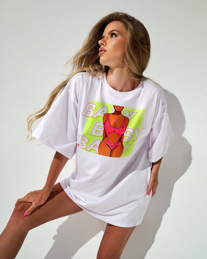 Oversized Cotton T-Shirt GTA - One Size Oversized Cotton T-Shirt GTA - One Size