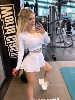 Workout Top Midi Juicy White