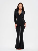 Jumpsuit Chika Bomb Black Rib