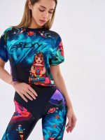 Cropped T-Shirt Aero Pin-Up Girl