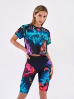 Cropped T-Shirt Aero Pin-Up Girl