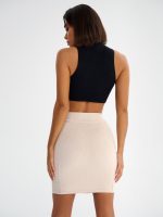 Skirt Athena Ivory Velvet