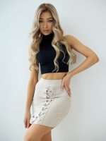 Skirt Athena Ivory Velvet
