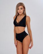 Bikini Scandal Swim Suit Black