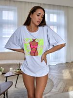 Oversized Cotton T-Shirt GTA – One Size