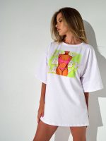 Oversized Cotton T-Shirt GTA – One Size