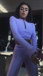 Workout Top Rashguard Juicy Lilac