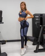 Shaping Leggings Heart Crush Limbo Steel