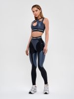 Shaping Leggings Heart Crush Limbo Steel