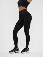 Seamless Leggings Marble Black
