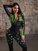 Jumpsuit ComeBase Run Like Gepard Lime
