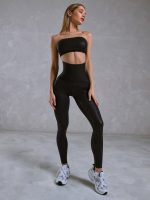 Leggings Bona Compressed Snake