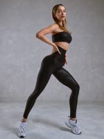 Leggings Bona Compressed Snake