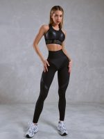 Leggings Extra Sex-Push Up Corsage Black Skin
