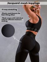 Leggings Extra Sex-Push Up Corsage Black Skin