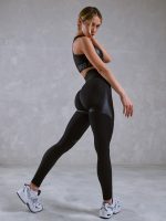Leggings Extra Sex-Push Up Corsage Black Skin