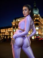 Workout Top Rashguard Juicy Lilac