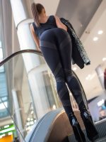 Leggings Mummy Strip Skin Edition Black