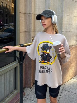 Oversized Sports T-Shirt Agent Duck – One size