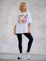Oversized Cotton T-Shirt Beautiful – One size