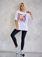 Oversized Cotton T-Shirt Beautiful – One size