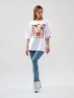 Oversized Cotton T-Shirt Beautiful – One size