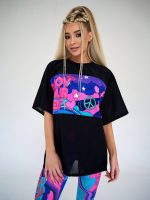 Oversized Cotton T-Shirt Girl Power – One size