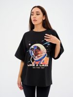 Oversized Cotton T-Shirt Laika – One Size