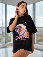 Oversized Cotton T-Shirt Laika – One Size
