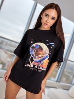Oversized Cotton T-Shirt Laika – One Size