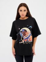 Oversized Cotton T-Shirt Laika – One Size