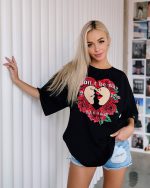 Oversized T-Shirt Lovers – One size