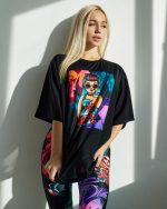 Oversized T-Shirt Pin-Up Girl – One size
