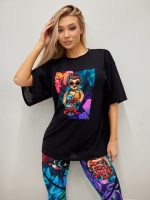 Oversized T-Shirt Pin-Up Girl – One size
