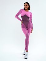 Seamless Workout Top Majestic Rash Pink
