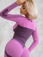 Seamless Workout Top Majestic Rash Pink
