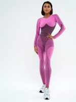 Seamless Workout Top Majestic Rash Pink