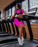 Shorts Bona Cycling Extra Sex Acid Pink