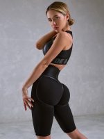 Shorts Bona Cycling Extra Sex Corsage Black Skin