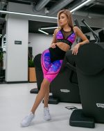 Shorts Bona Cycling Extra Sex Corsage Neon Kiss
