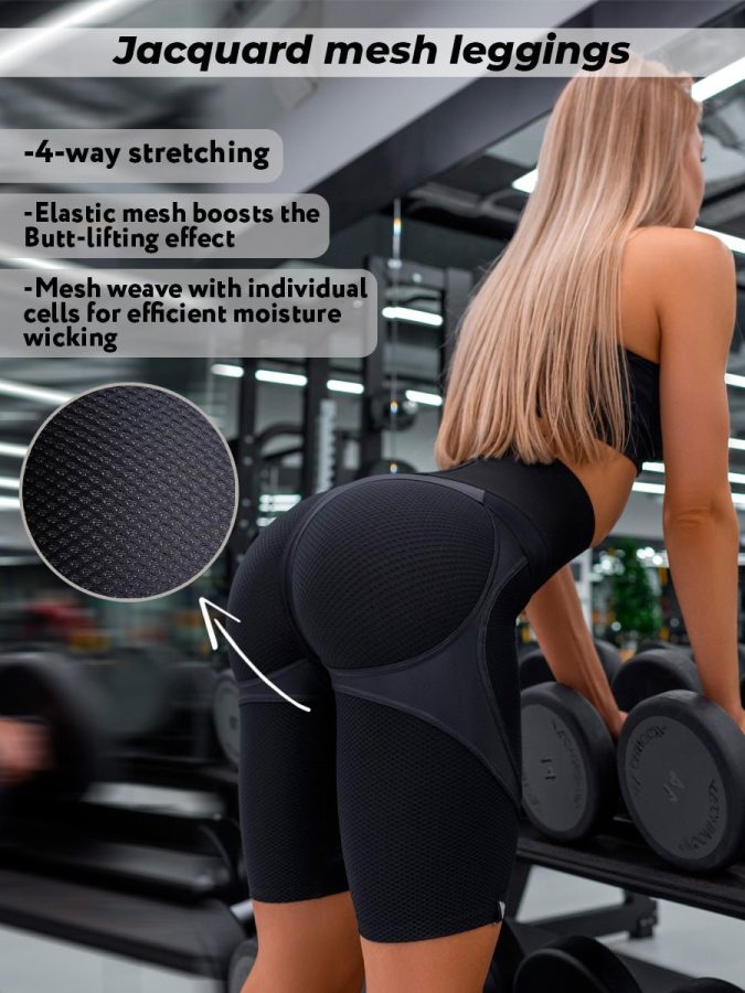 Shorts Bona Cycling Extra Sex Push-up Black Skin