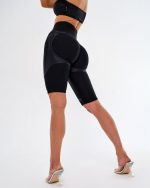 Shorts Bona Cycling Extra Sex Push-up Corsage Black Skin