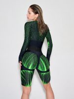 Shorts Bona Cycling Extra Sex Push-up Corsage Matrix