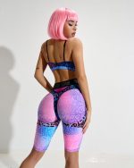 Shorts Bona Cycling Extra Sex Push-Up LYC Graffiti
