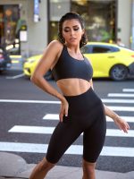 Shorts Bona Seamless Cycling Black